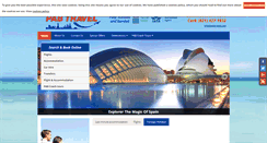 Desktop Screenshot of pabtravel.com